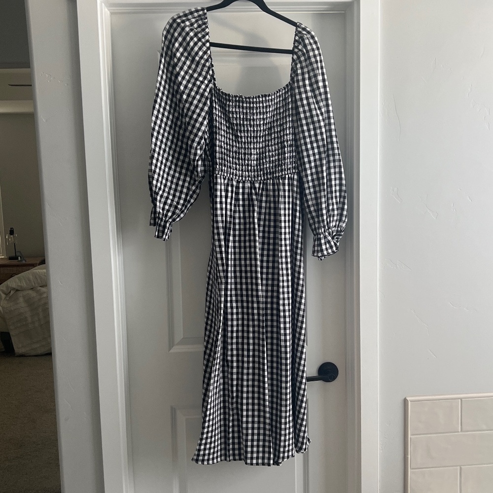 Gingham Dress